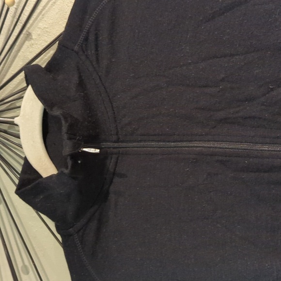 Smartwool Merino Wool Underlayer Men's Size Medium Flawed Black Long sleeve - Picture 2 of 10